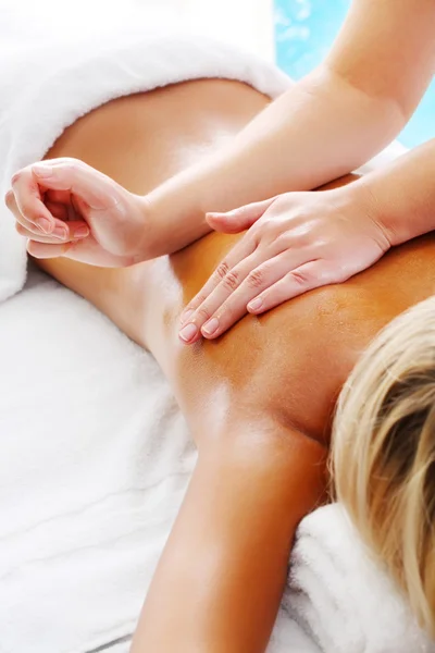 Massage tekniker v — Stockfoto