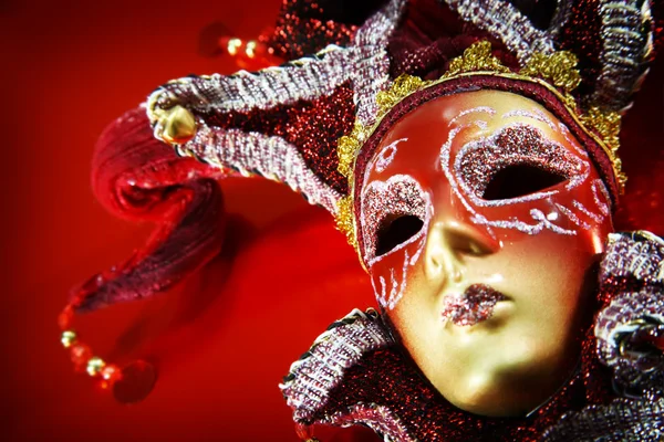 Vyzdobené karnevalové masky — Stock fotografie