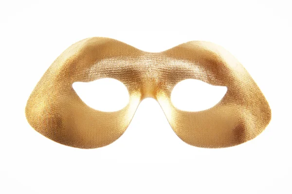 Золотий маскарад маска — стокове фото