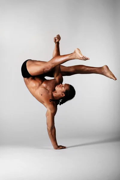 stock image Young male dancer