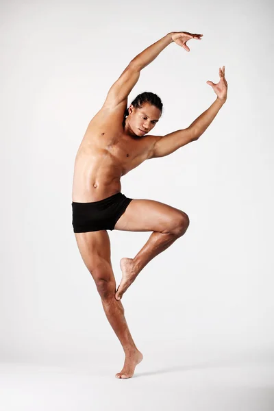 Young male dancer — Stock Photo, Image