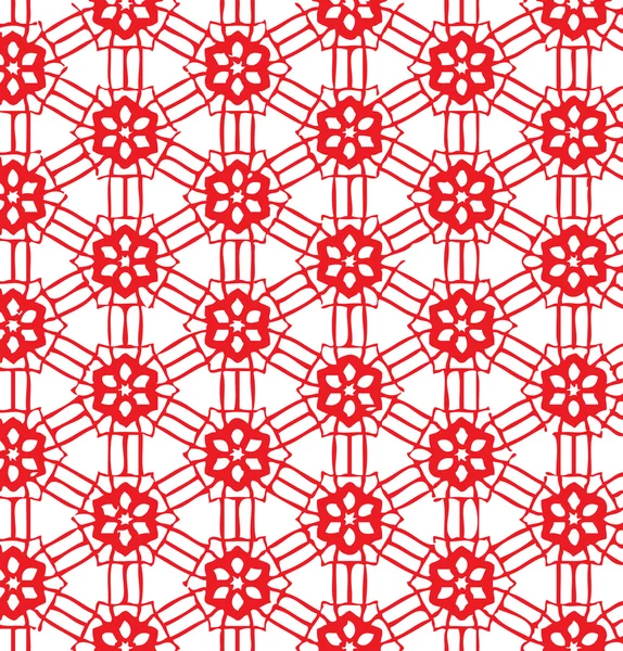 Abstrakt linjer röd bakgrund — Stock vektor