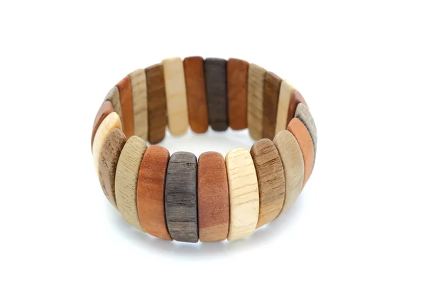 Wooden bracelet — Stock Photo, Image