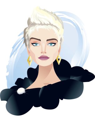 Rich Girl clipart