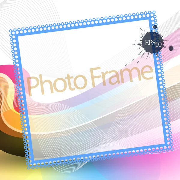 Vector photo frame — Stock Vector
