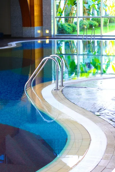 Spa with pool Stock Photo