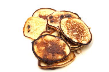 Bal ve fındık ile Pancakes