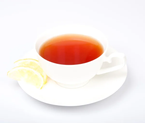 Kubek biały czarny herbata indyjska — Zdjęcie stockowe