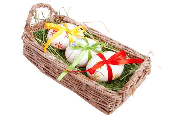 Paskalya yumurtaları şeritler — Stok fotoğraf