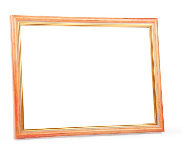 Frame met tulp geïsoleerd op een wit — Stockfoto