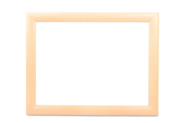 框架与郁金香隔离在一个白色 — 图库照片