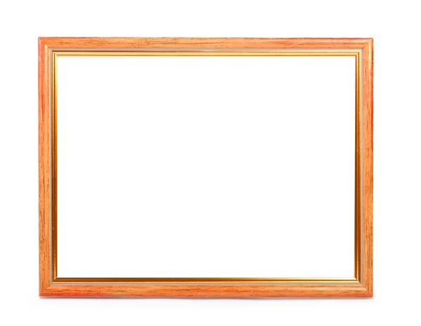 Frame met tulp geïsoleerd op een wit — Stockfoto