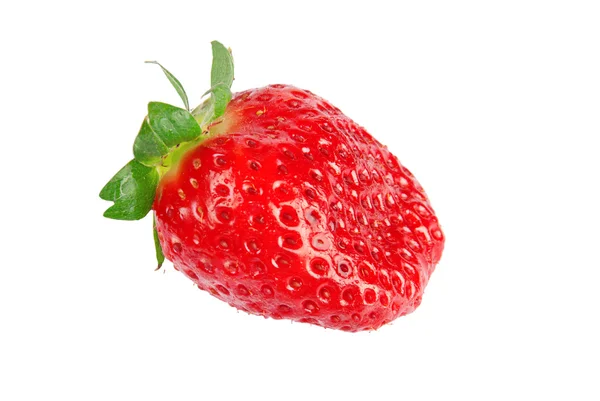 stock image Red strawberry isolated on white