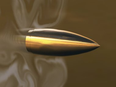 Flying bullet clipart