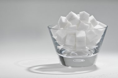 Sugar cubes. clipart