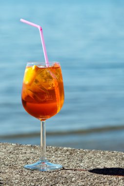 Aperol spritz clipart