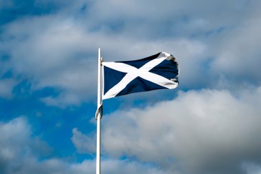 Scottish flag clipart