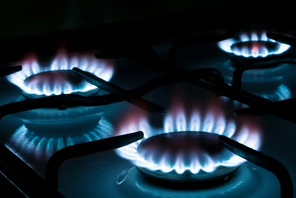 Gas stove V1 — Stock Photo, Image