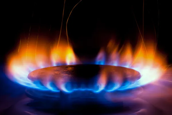 Газовая печь V4 — стоковое фото