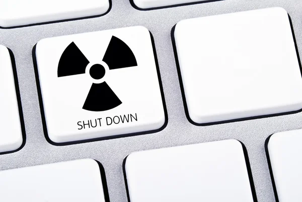 Shut Down Keyboard — Stock Photo, Image