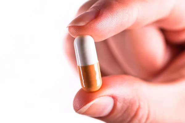 stock image Pill in the hand