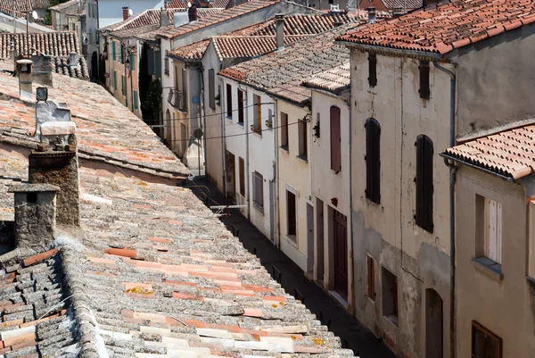 Stock image Mediterranean house lane