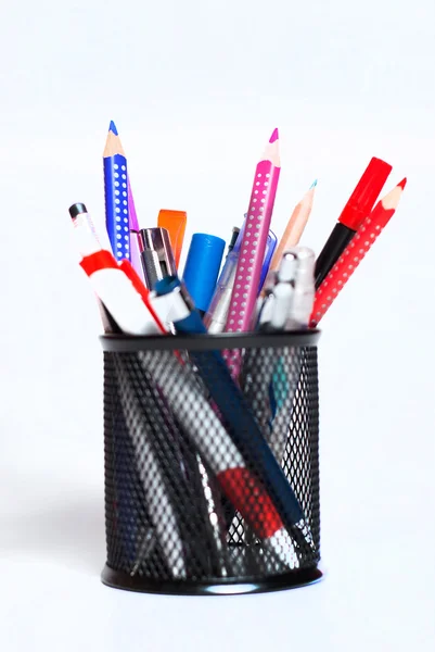 Copo V4 com canetas — Fotografia de Stock