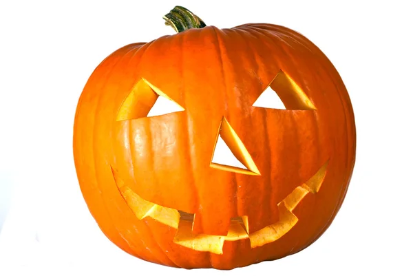 Halloween pumpkin across — Stock Photo, Image