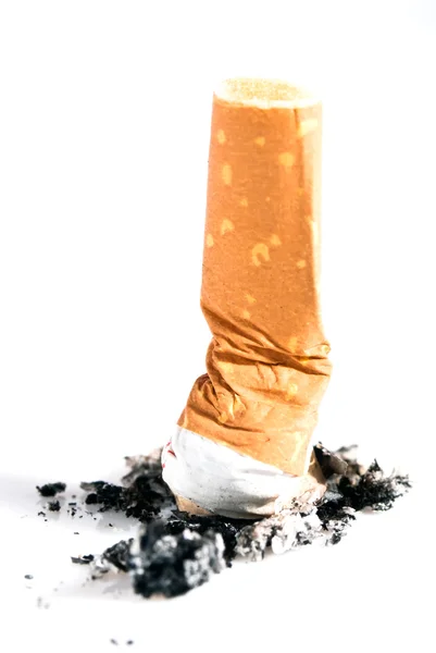 Nedopalky cigaret vyjádřené v2 — Stock fotografie