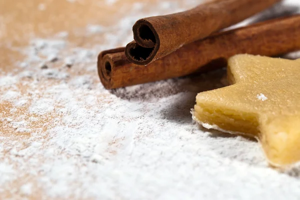 stock image Star with cinnamon sticks