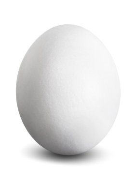 White egg clipart