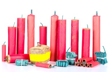 Firecracker assortment clipart