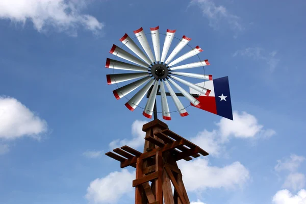 Texas větrný mlýn Stock Snímky
