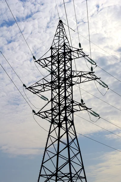 Electricitate pilon — Fotografie, imagine de stoc