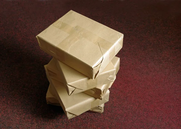The paper packages — Stock Photo, Image