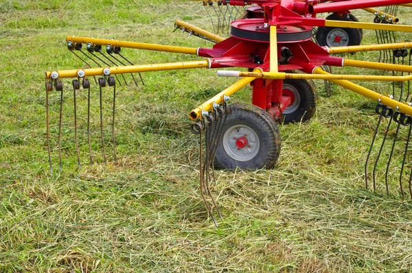 Agricultural machinery for preparing hay — Stock Photo, Image