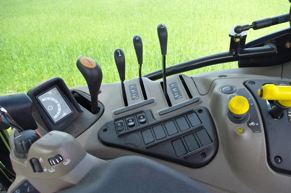 Traktor cabin device, gear — Stock Photo, Image