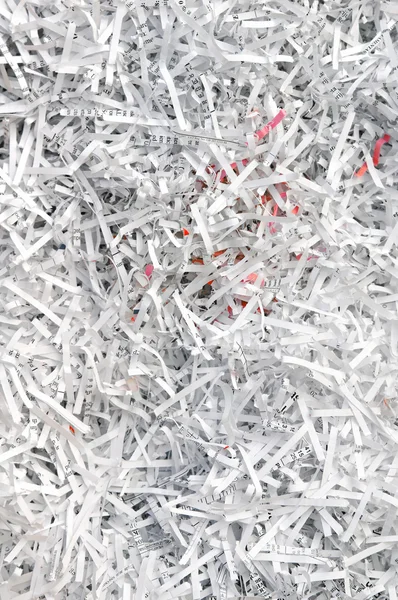 stock image Paper strips from a shredder