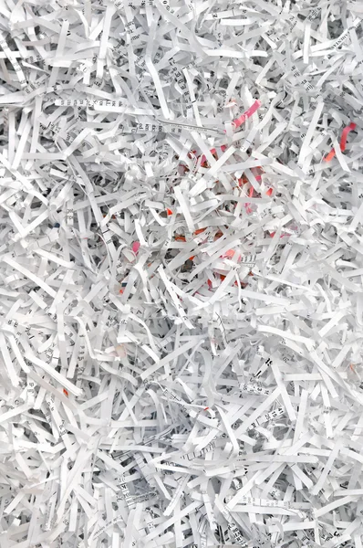 Stock image Paper strips from a shredder