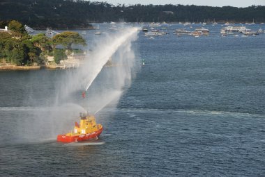 sydney harbour doğum fireboat römorkör