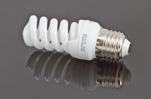 stock image Energy saving bulb, isolated