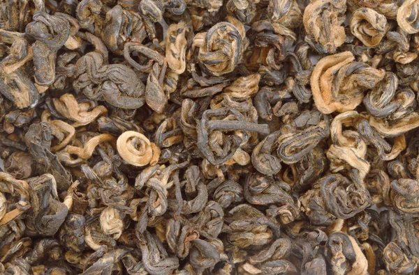 Chinese black tea as background — Stock Photo, Image