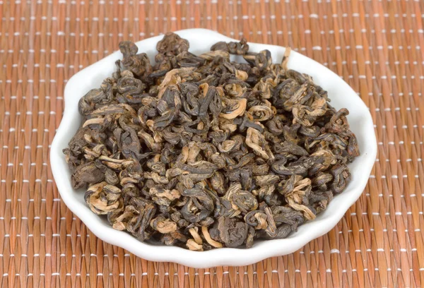Китайский черный чай — стоковое фото