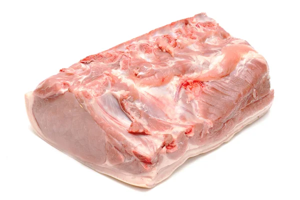 ナマの豚肉片白 — ストック写真