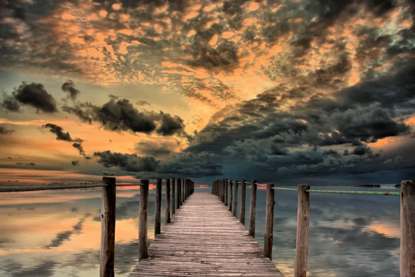 Old jetty — Stock Photo, Image