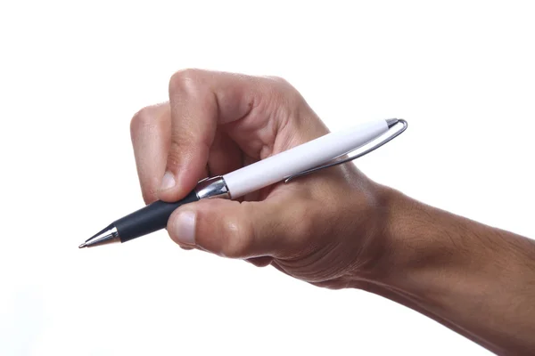 stock image Hand and pen