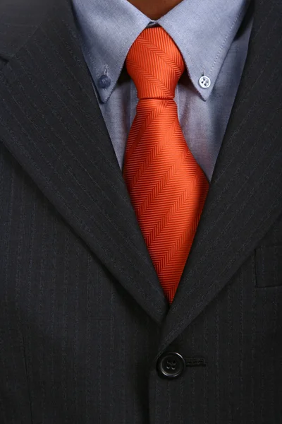 Oblek s kravatou — Stock fotografie
