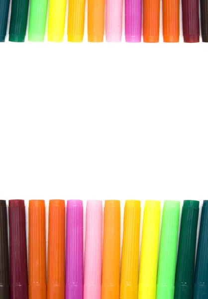 Barevný tužky — Stock fotografie