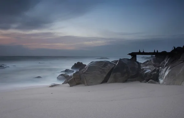Пляж, Португалія — стокове фото