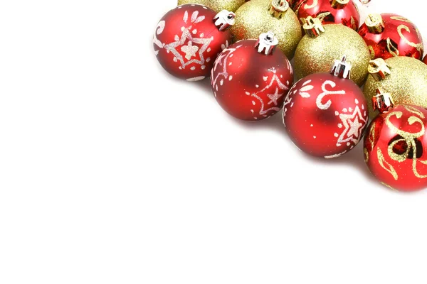 Detail van kerstballen — Stockfoto